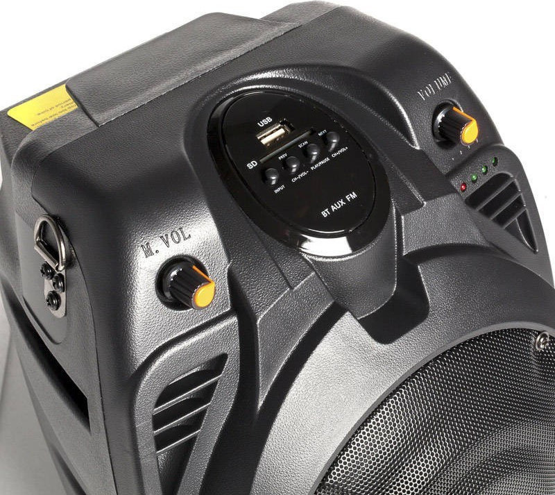 Akai Σύστημα Karaoke με Ασύρματo Μικρόφωνo SS022A-X6 σε Μαύρο Χρώμα - Image 4