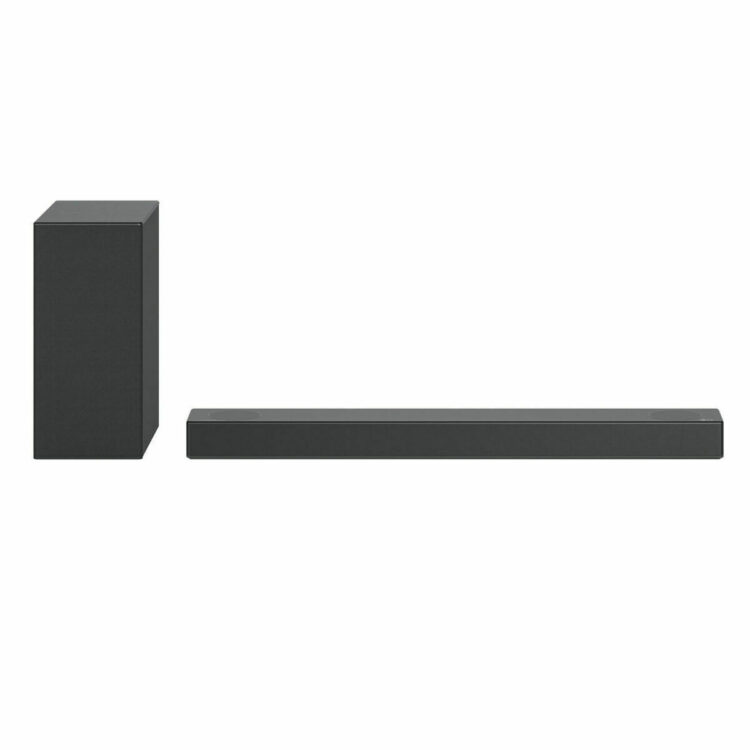 LG S75Q Soundbar 3.1.2 Bluetooth και HDMI 380W με Ασύρματο Subwoofer και Τηλεχειριστήριο Μαύρο