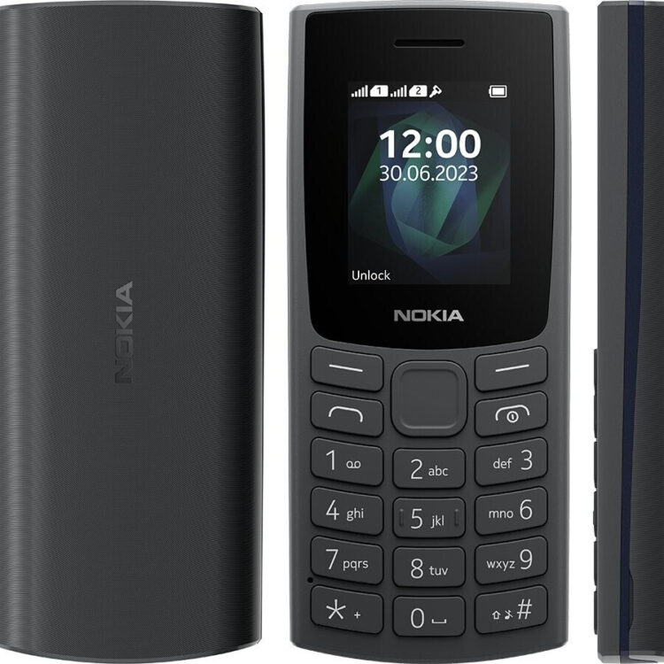 Nokia 105 4G (2024) Dual Sim 1.8'' Μαύρο GR