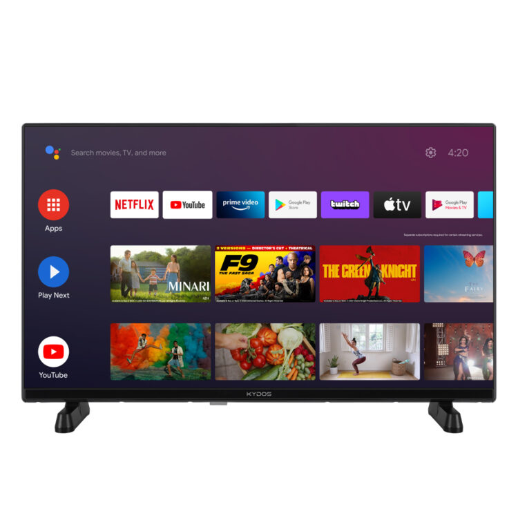 Kydos Smart Τηλεόραση 32" HD Ready LED K32AH22SD01BV2 HDR (2024)