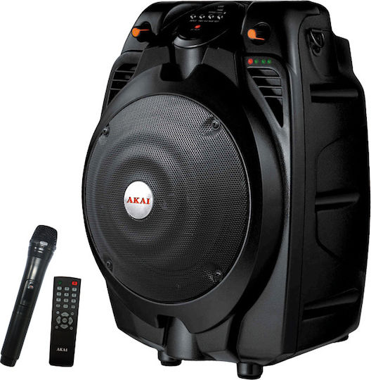 Akai Σύστημα Karaoke με Ασύρματo Μικρόφωνo SS022A-X6 σε Μαύρο Χρώμα