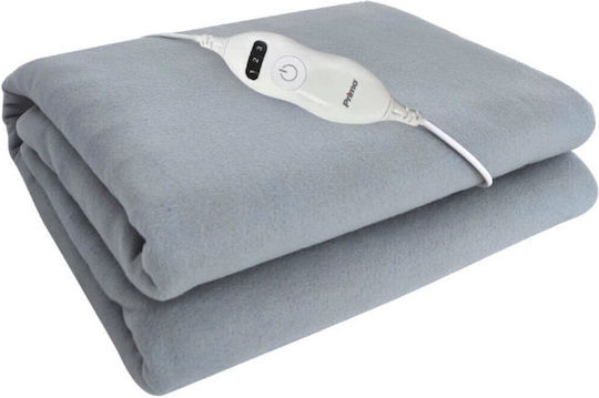 Primo PREB-81096 Μονό Ηλεκτρικό Υπόστρωμα Πλενόμενο Γκρι 60W 80x150εκ.