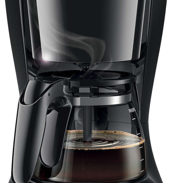 Philips Daily Collection Καφετιέρα Φίλτρου 1000W Black HD7461/20