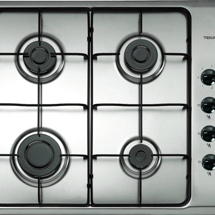 Teka Εστία Υγραερίου Αυτόνομη Inox 58x50εκ. Ασημί