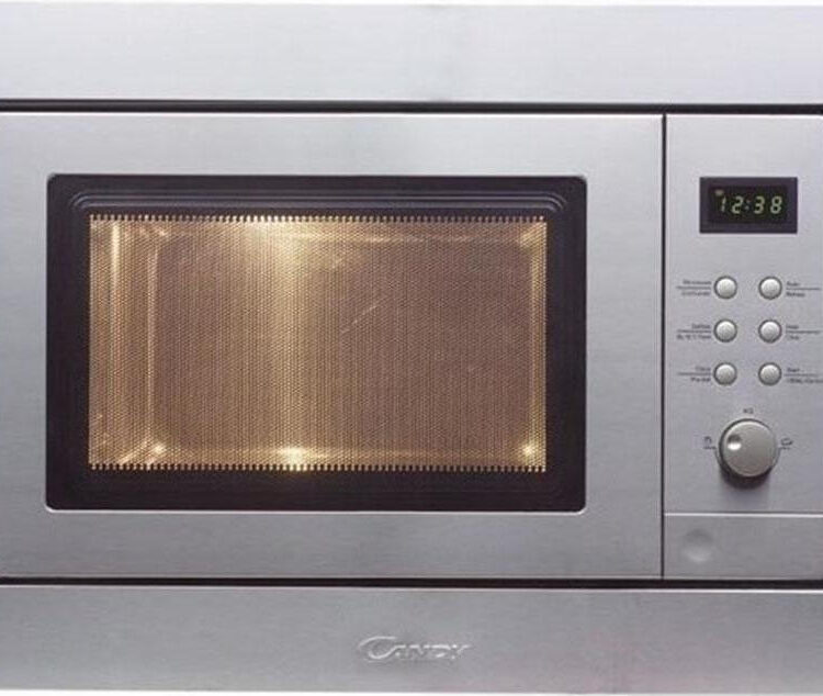 Candy MIC201EX Εντοιχιζόμενος Φούρνος Μικροκυμάτων με Grill 20lt Inox