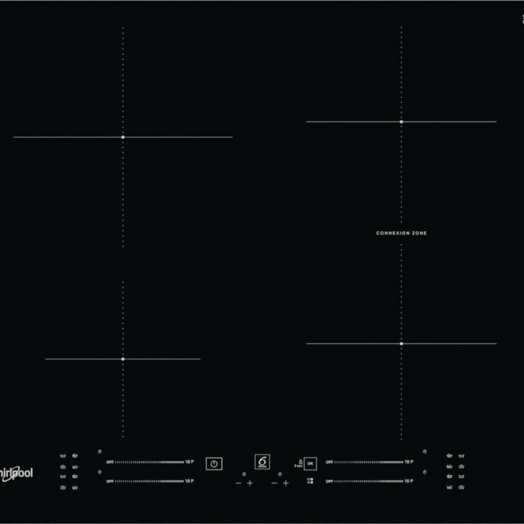 Whirlpool Επαγωγική Εστία Αυτόνομη με Λειτουργία Κλειδώματος 59x51εκ.