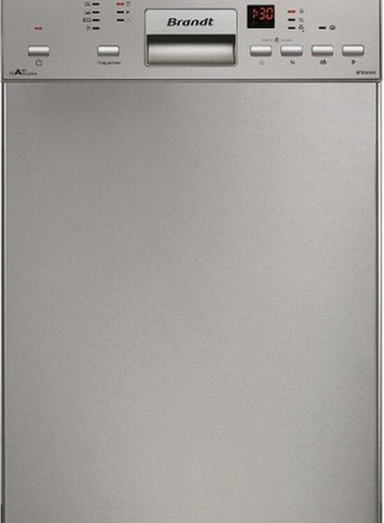 Brandt Ελεύθερο Πλυντήριο Πιάτων για 10 Σερβίτσια  Inox DFS1010X