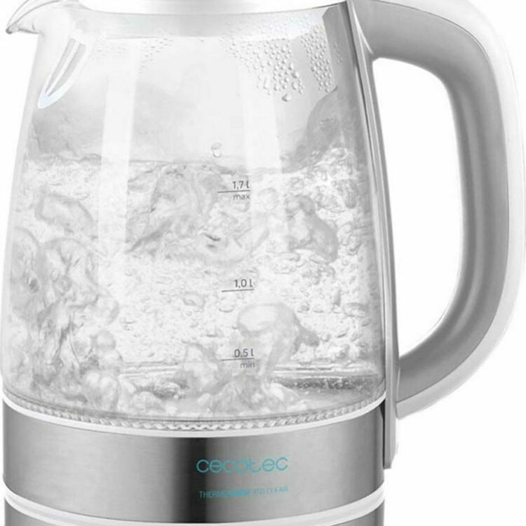 Cecotec ThermoSense 350 Clear Βραστήρας 1.7lt 2200W Ασημί