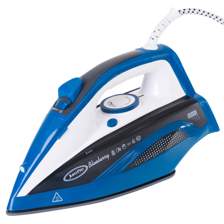 Juro-Pro Blueberry Σίδερο Ατμού 2800W με Κεραμική Πλάκα και Συνεχόμενη Παροχή 40gr/min