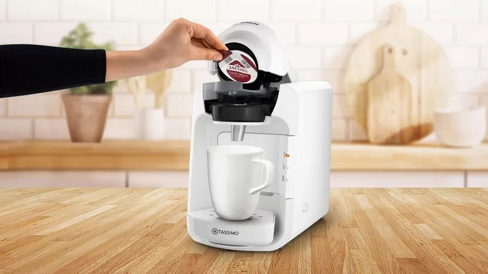 Bosch Tassimo Suny Καφετιέρα για Κάψουλες Tassimo Πίεσης 3.3bar White TAS3104 - Image 8