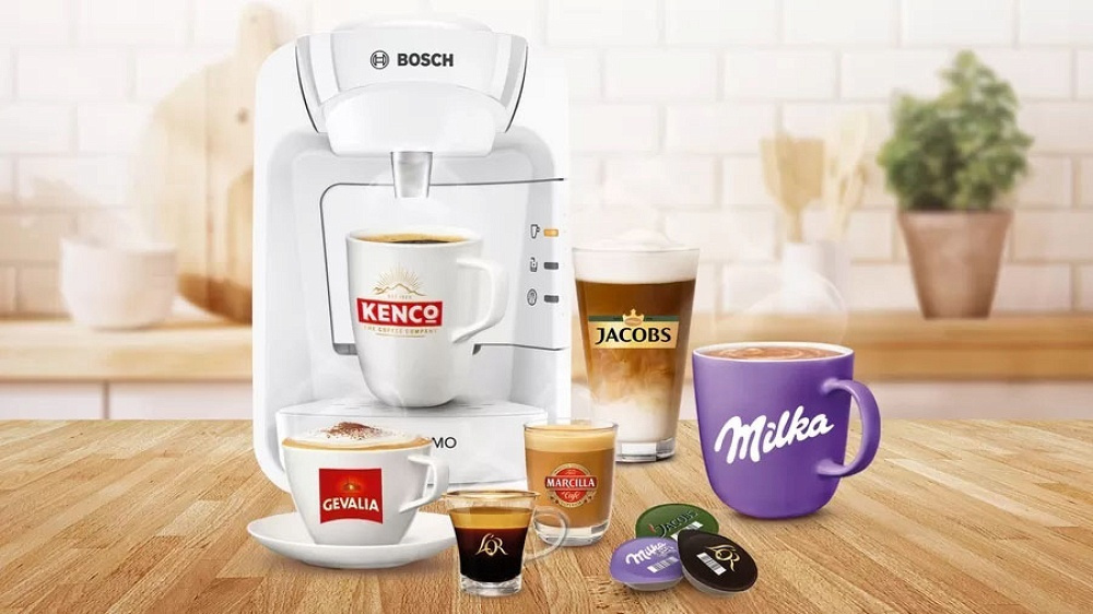 Bosch Tassimo Suny Καφετιέρα για Κάψουλες Tassimo Πίεσης 3.3bar White TAS3104 - Image 6