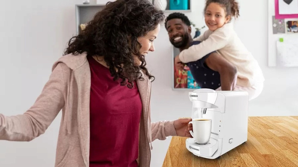 Bosch Tassimo Suny Καφετιέρα για Κάψουλες Tassimo Πίεσης 3.3bar White TAS3104 - Image 2