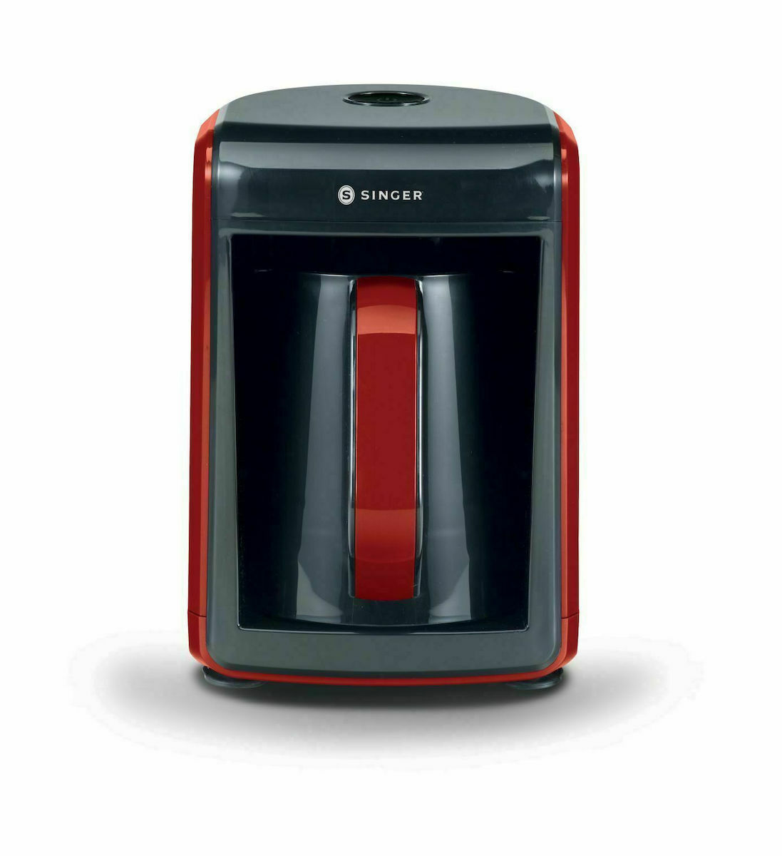 Singer Meraki Charisma Μηχανή Ελληνικού 535W με Χωρητικότητα 300ml Κόκκινο – Μαύρο