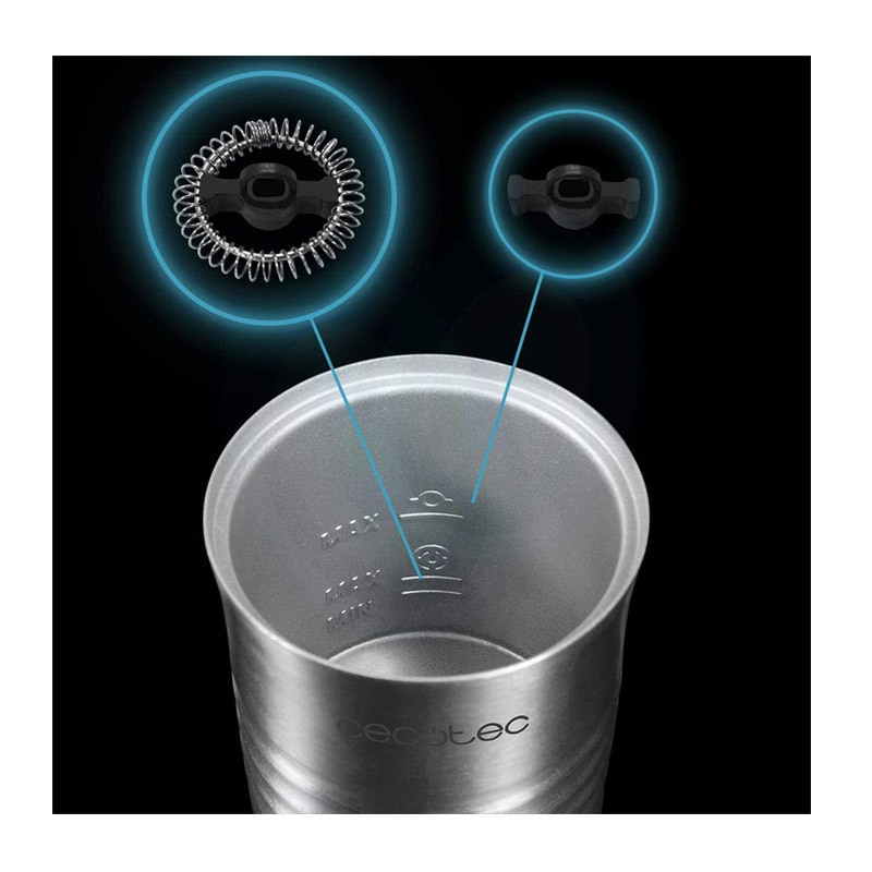 Cecotec Power Latte Spume 4000 CEC- Συσκευή για Ζεστό & Κρύο Αφρόγαλα με Αντικολλητική Επίστρωση 240ml - Image 5