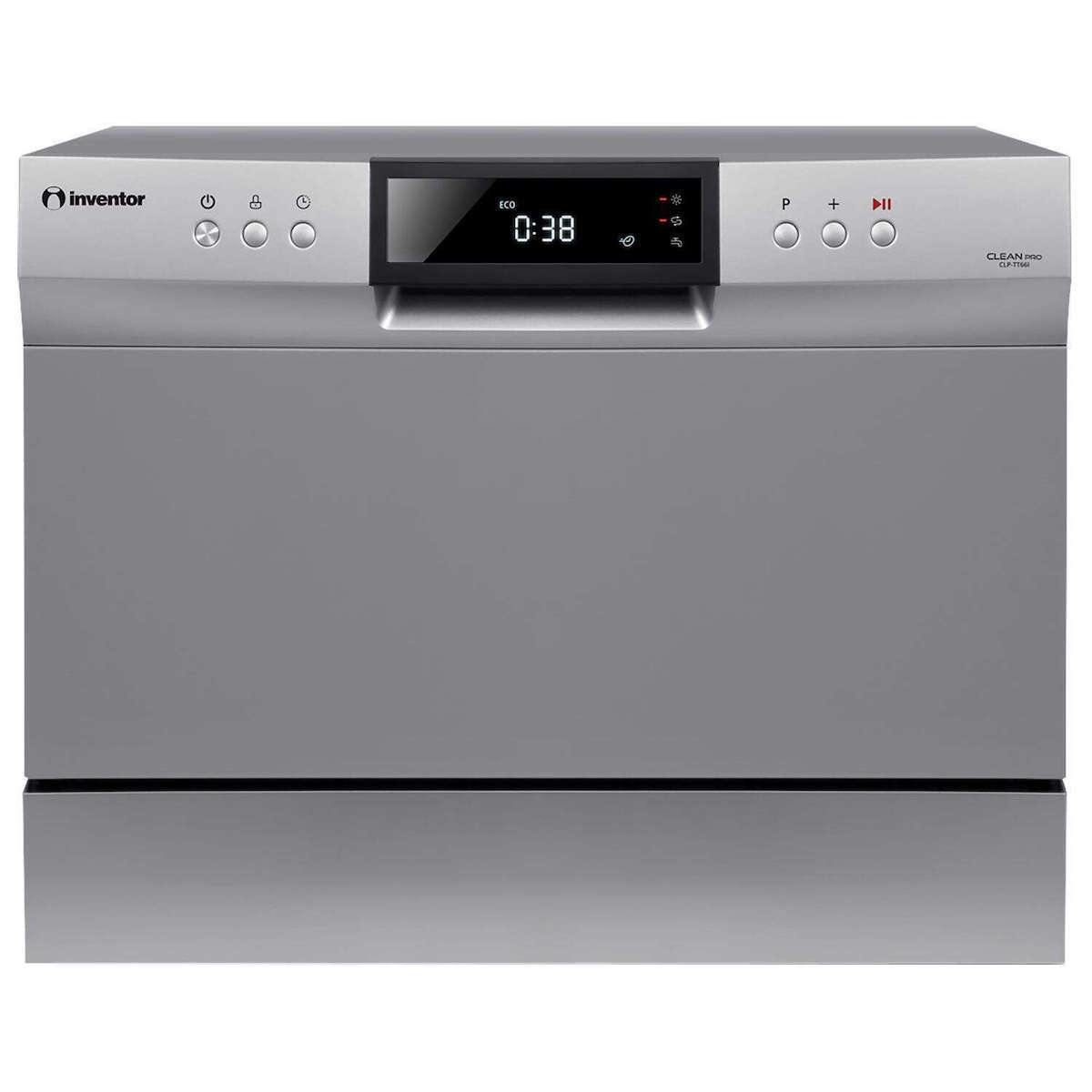 Inventor Πλυντήριο Πιάτων Πάγκου για 6 Σερβίτσια Πρόγραμμα 30' Π55xY44εκ. Inox Clean Pro