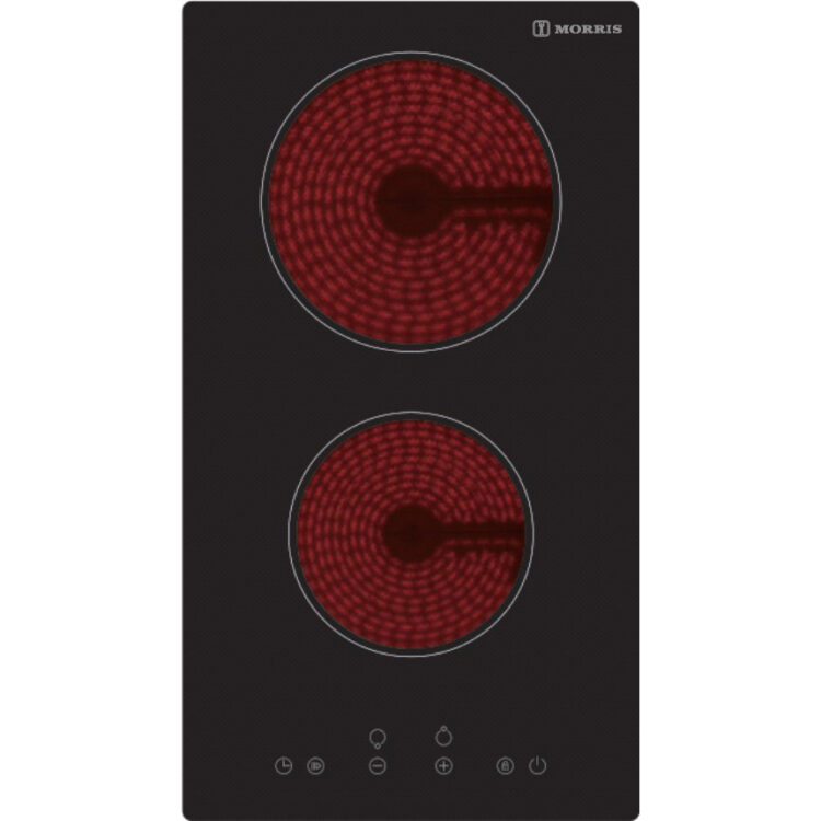 Morris Domino Κεραμική Εστία Αυτόνομη με Λειτουργία Κλειδώματος 29x52εκ.