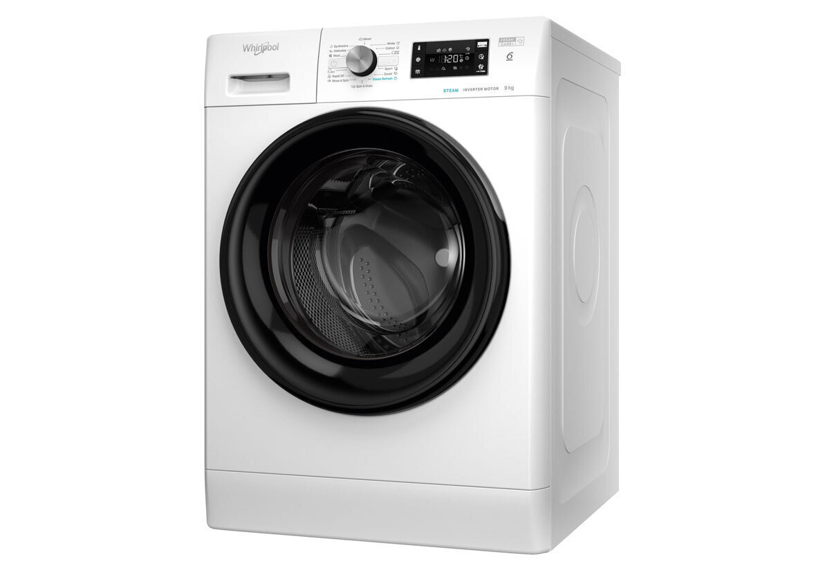 Whirlpool Πλυντήριο Ρούχων 9kg με Τεχνολογία Ατμού 1400 Στροφών FreshCare+ FFB 9479 BV EE