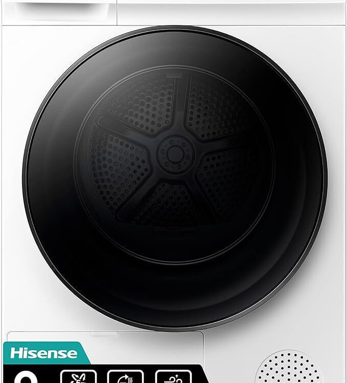 Hisense DHQA902U Στεγνωτήριο 9kg A++ με Αντλία Θερμότητας