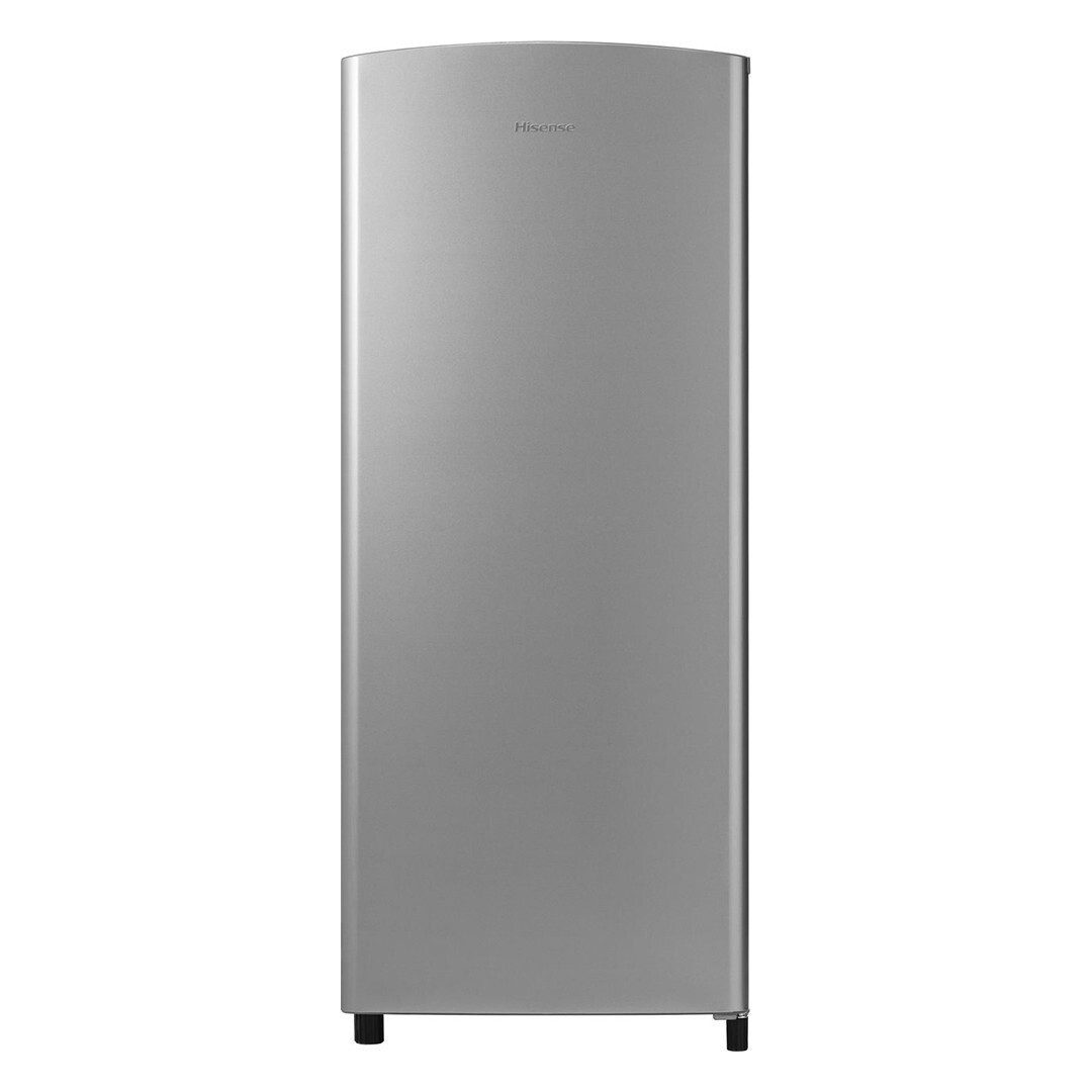Hisense Μονόπορτο Ψυγείο 165lt Υ126.5xΠ51.5xΒ51.4εκ. Inox RR220D4BDE