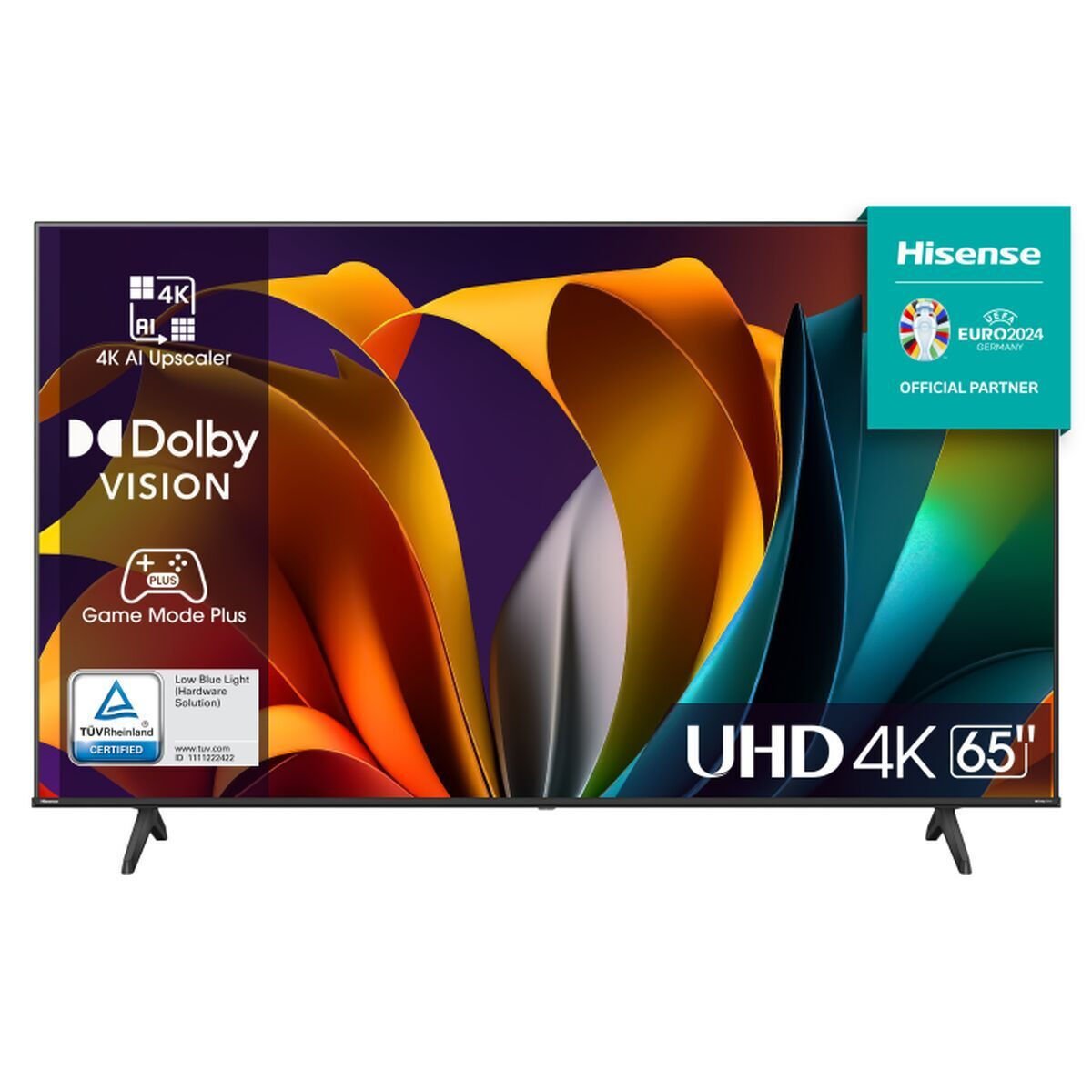 Hisense Smart Τηλεόραση 65" 4K UHD LED A6N HDR (2024) 65A6N