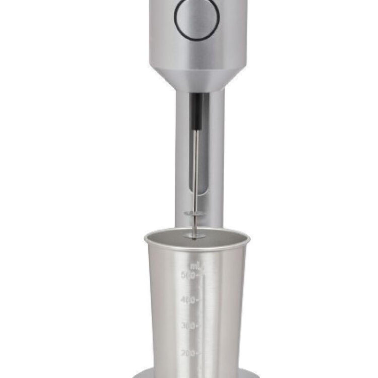 Singer Φραπεδιέρα Επιτραπέζια 100W με 2 Ταχύτητες Ασημί DM-1220SIL