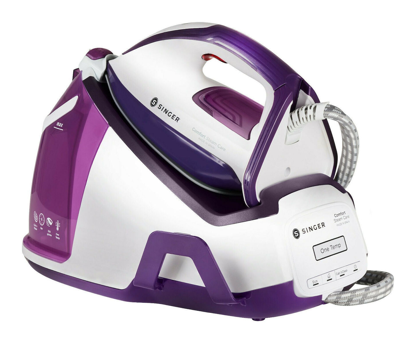 Singer Σύστημα Σιδερώματος Πίεσης 8bar με Δοχείο 1.3lt SGR-20425