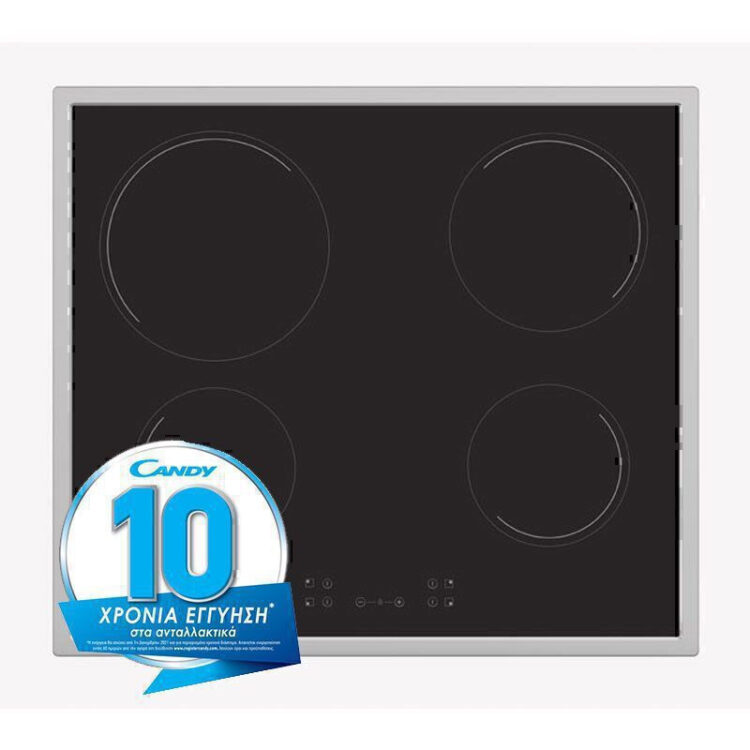 Candy Idea Κεραμική Εστία με Πλαίσιο Αυτόνομη με Λειτουργία Κλειδώματος 59.2x52.2εκ.