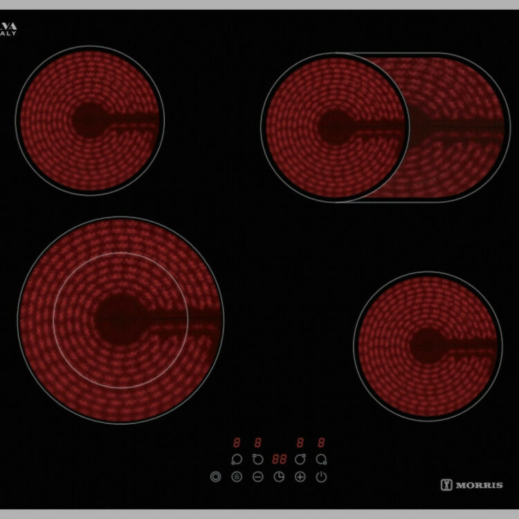Morris Κεραμική Εστία με Πλαίσιο Αυτόνομη 59x52εκ.