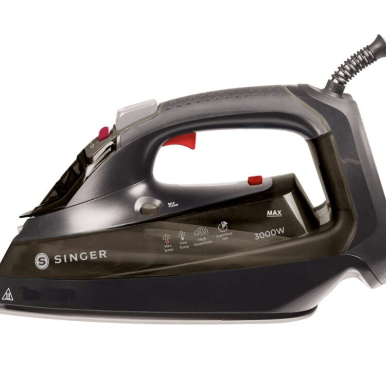 Singer Σίδερο Ατμού 3000W με Κεραμική Πλάκα και Συνεχόμενη Παροχή Ατμού 35gr/min STI2050