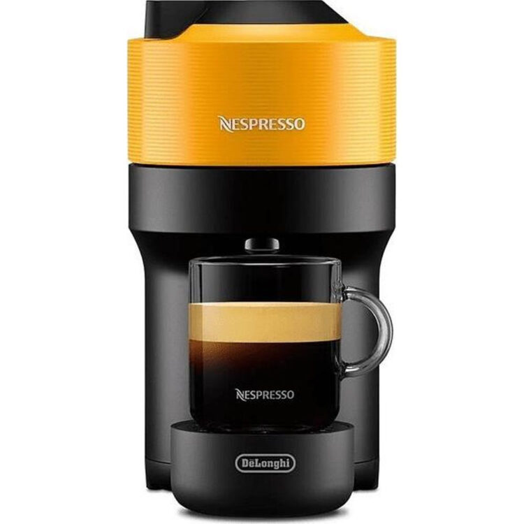 De'Longhi Vertuo Pop Καφετιέρα για Κάψουλες Vertuo Yellow  ENV90.Y