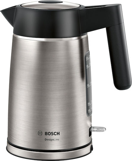 Bosch Βραστήρας 1.7lt 2400W Ασημί  TWK5P480