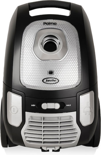 Juro-Pro Palma Ηλεκτρική Σκούπα 800W με Σακούλα 4lt Μαύρη - Image 5