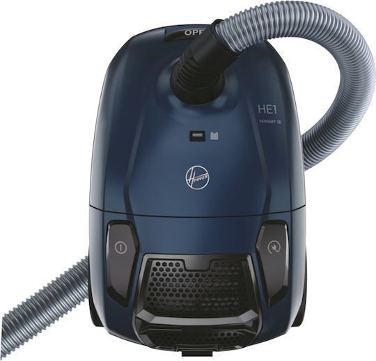 Hoover He110hm 011 Ηλεκτρική Σκούπα 700W με Σακούλα 2.5lt Μπλε