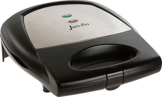 Juro-Pro Τοστιέρα με Αποσπώμενες Πλάκες για 2 Τοστ 800W Inox ST-09B