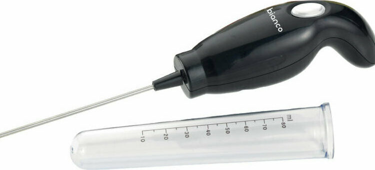 Bianco 00C061201BAGR Φραπεδιέρα Χειρός Ρεύματος 30W Μαύρη