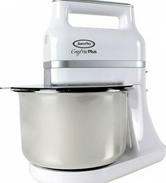 Juro-Pro Easy Mix Plus Μίξερ με Inox Κάδο 3.5lt Λευκό 400W