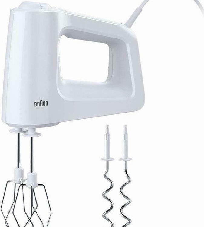 Braun HM 3100 WH Μίξερ Χειρός 500W Λευκό HM3100WH