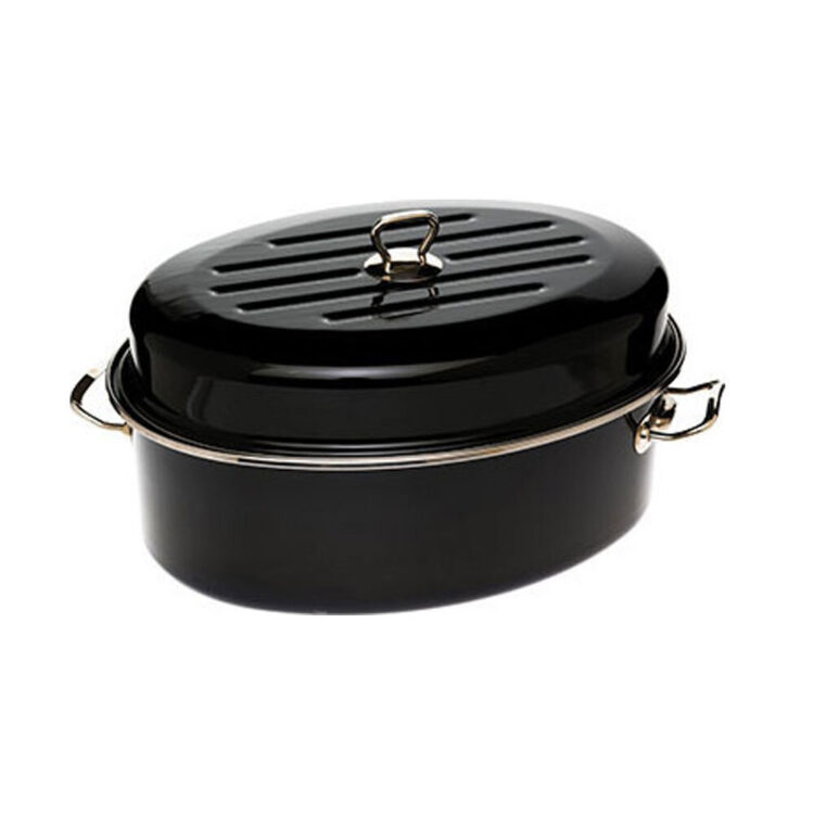 Juro-Pro Oval Brater Γάστρα Οβάλ από Αλουμίνιο 38x28cm 8lt