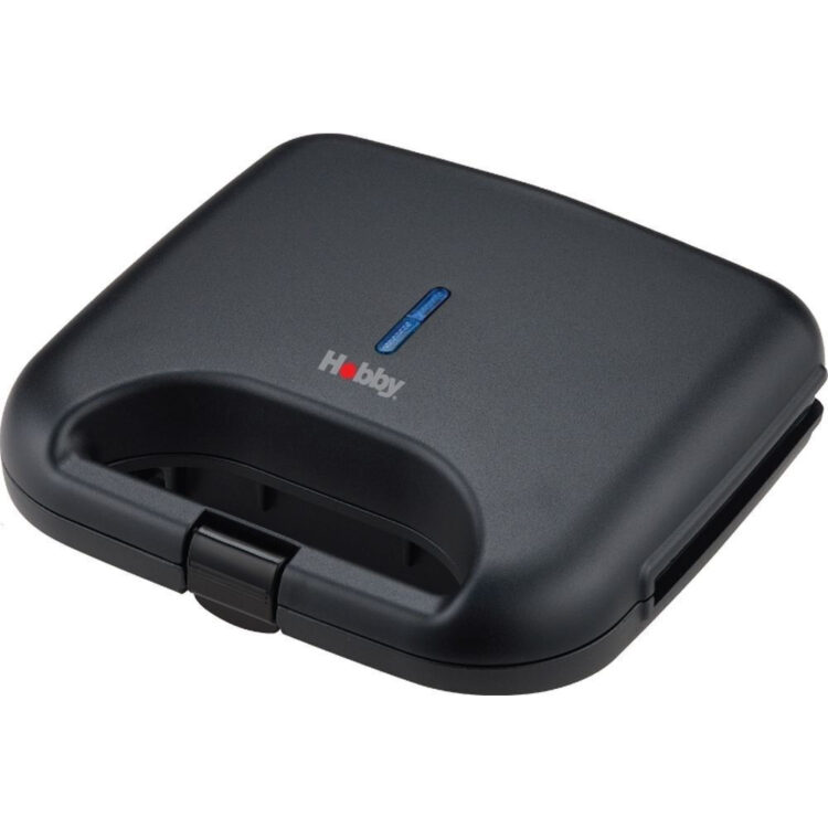 Hobby HSM-40357 Τοστιέρα για 2 Τοστ 800W Μαύρη