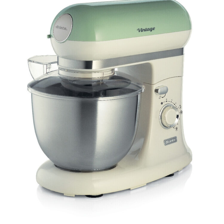 Ariete Vintage Κουζινομηχανή 2400W με Ανοξείδωτο Κάδο 5.5lt 1588/04