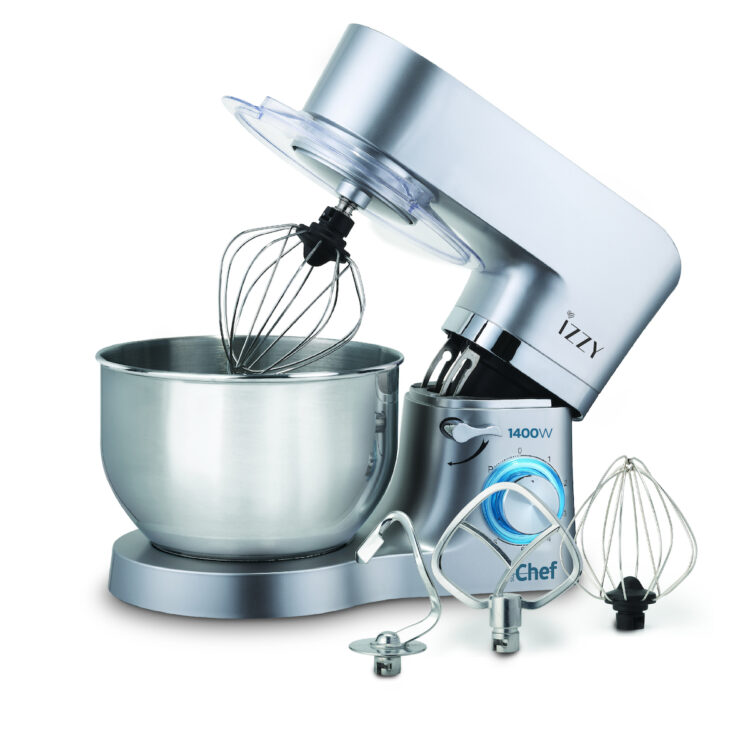 Izzy S1503 Super Chef Κουζινομηχανή 1400W με Ανοξείδωτο Κάδο 6lt