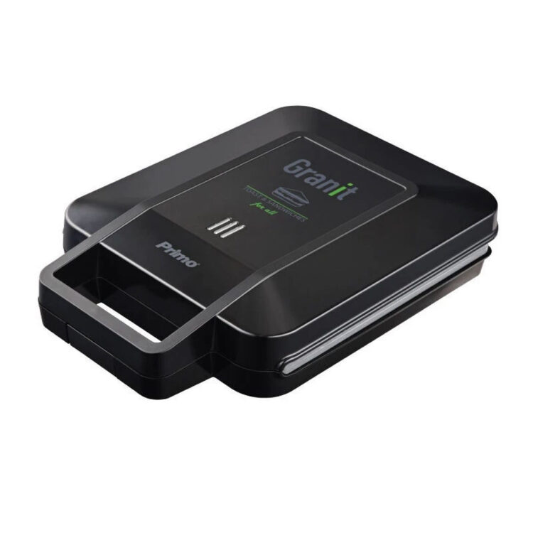 Primo Τοστιέρα με Κεραμικές Πλάκες για 4 Τοστ 1200W Μαύρη