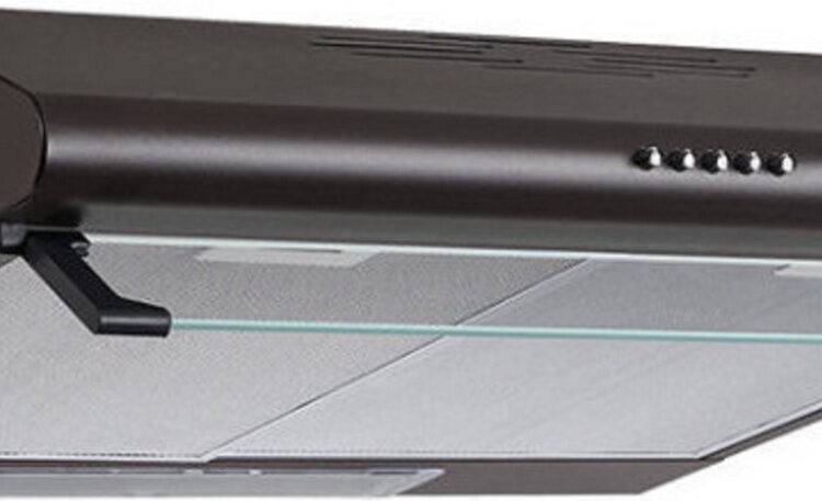 Pyramis Essential Ελεύθερος Απορροφητήρας 60cm Καφέ