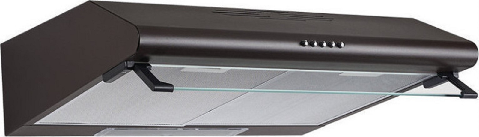 Pyramis Essential Ελεύθερος Απορροφητήρας 60cm Καφέ