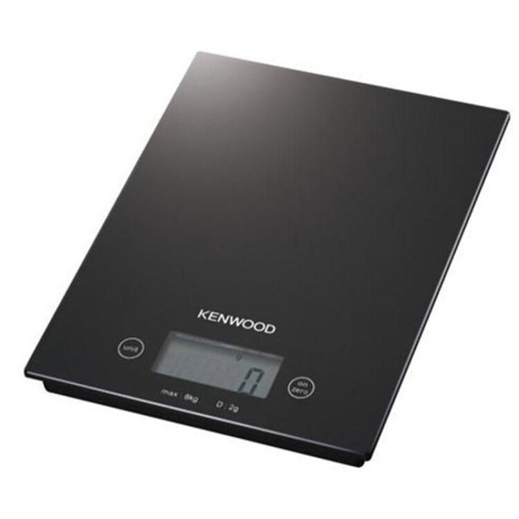 Kenwood Ψηφιακή Ζυγαριά Κουζίνας 2gr/8kg Μαύρη