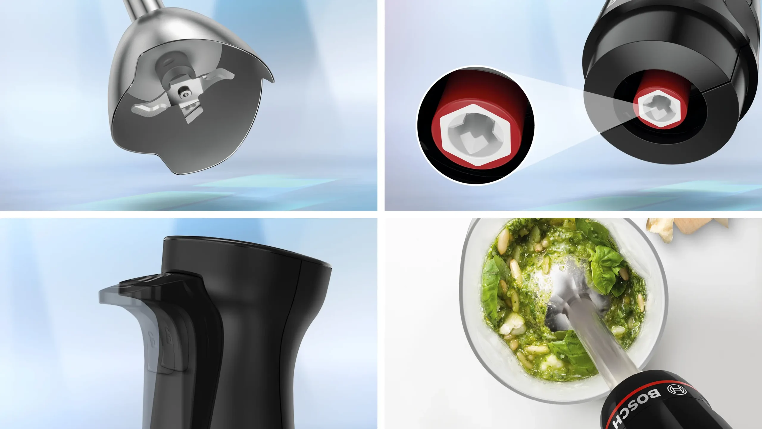 Bosch Ραβδομπλέντερ με Ανοξείδωτη Ράβδο 1000W Μαύρο MSM4B610 - Image 2