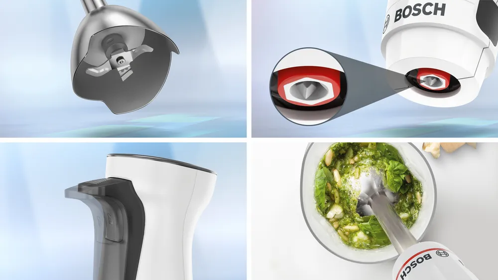 Bosch MSM4W210 Ραβδομπλέντερ με Ανοξείδωτη Ράβδο 600W - Image 4