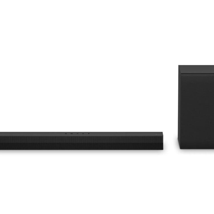 LG S40T Soundbar 2.1 Bluetooth και HDMI 300W με Ασύρματο Subwoofer και Τηλεχειριστήριο Μαύρο
