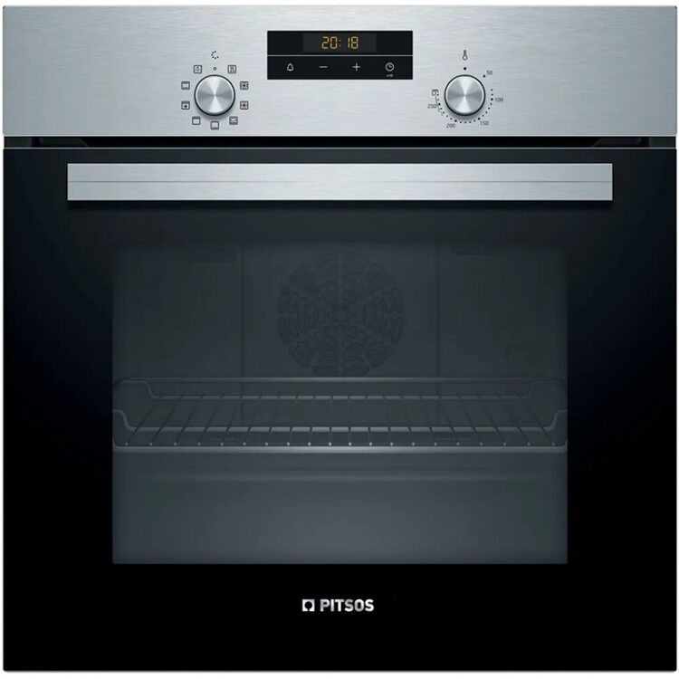 Pitsos Φούρνος άνω Πάγκου 66lt Π59.4εκ. Inox  PH10M40X2