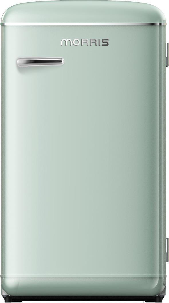 Morris Μονόπορτο Ψυγείο Retro Series 93lt Πράσινο MRS-21092LG